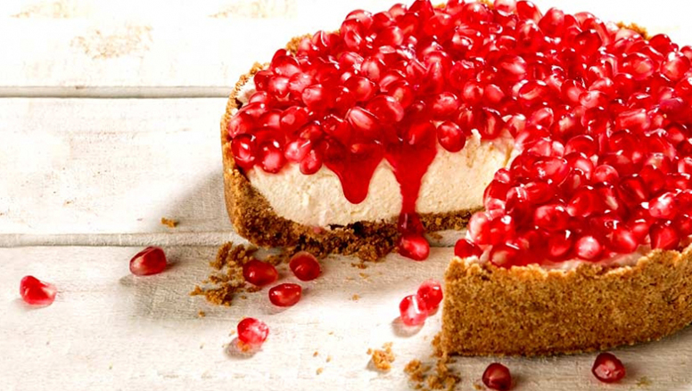 طرز تهیه چیز کیک یلدایی |   Yalda cheesecake recipe