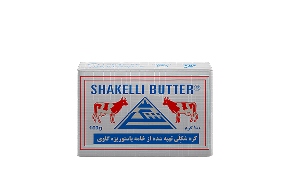 کره 100 گرم لاکتیکی شکلی