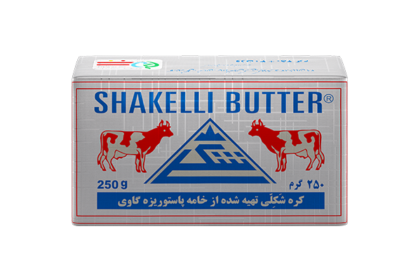 کره 250 گرم لاکتیکی شکلی