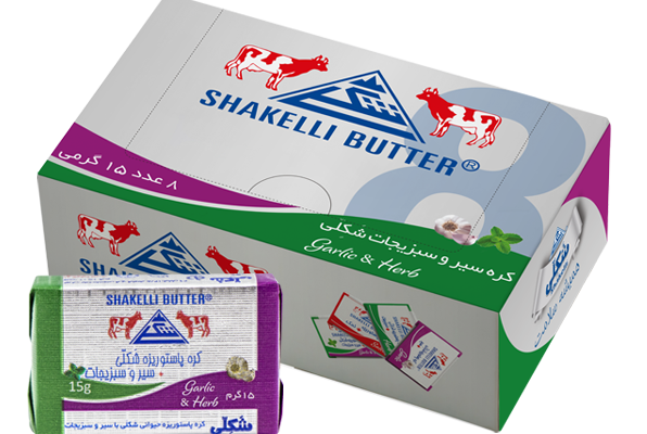 پک کره 8 عدد 15 گرمی با طعم سیر و سبزیجات