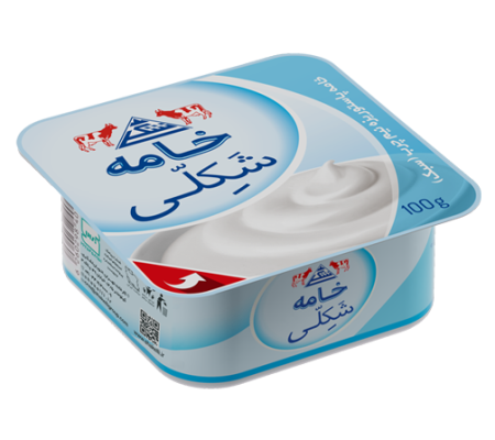 خامه صبحانه ساده شکلی