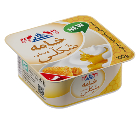 خامه عسلی شکلی