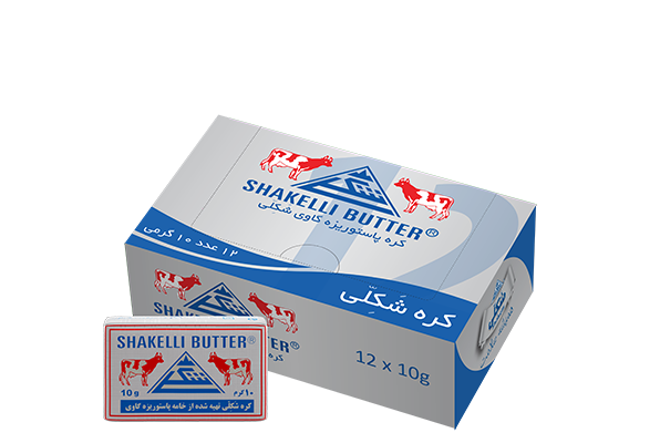 کره پک لاکتیکی حیوانی پاستوریزه 12 تا 10 گرمی