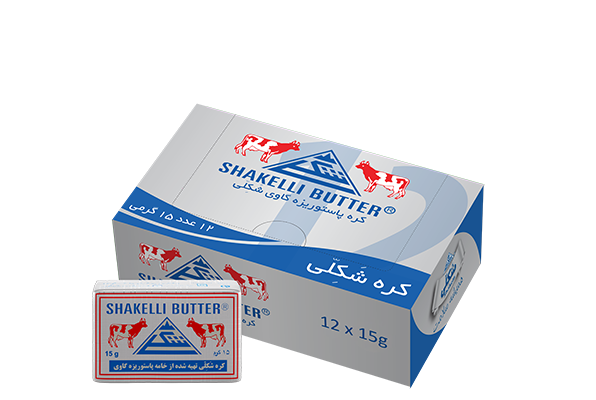 کره پک لاکتیکی حیوانی پاستوریزه 12 تا 15 گرمی